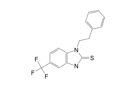 1-phenethyl-5-(trifluoromethyl)-2-benzimidazolinethione