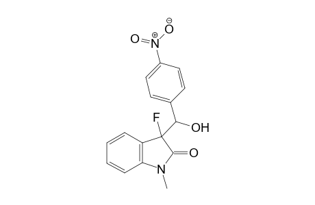 (RS)-3-Fluoro-3-[(RS)-hydroxy(4-nitrophenyl)methyl]-1-methylindolin-2-one