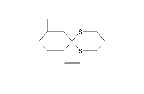 2'-ISOPROPYL-5'-METHYL-1,3-DITHIAN-2-SPIRO-1'-CYCLOHEXAN;ISOPULEGONTRIMETHYLENTHIOACETAL