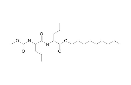 L-Norvalyl-L-norvaline, N-methoxycarbonyl-, nonyl ester