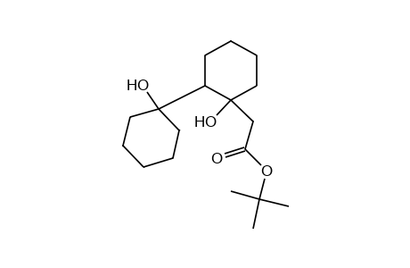 1',2-DIHYDROXY[BICYCLOHEXYL]-2-ACETIC ACID, tert-BUTYL ESTER