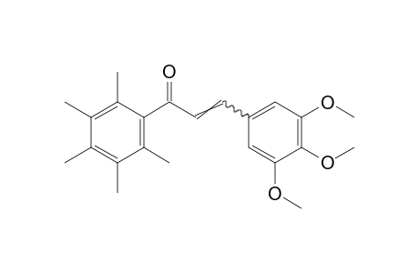 2',3',4',5',6'-pentamethyl-3,4,5-trimethoxychalcone