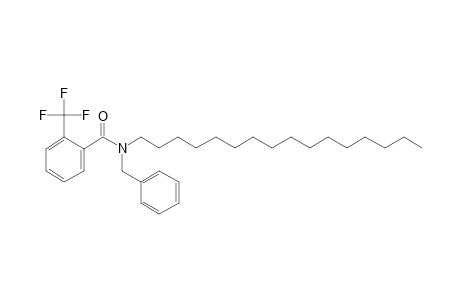 Benzamide, 2-trifluoromethyl-N-benzyl-N-hexadecyl-