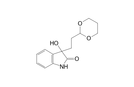 2H-Indol-2-one, 3-[2-(1,3-dioxan-2-yl)ethyl]-1,3-dihydro-3-hydroxy-