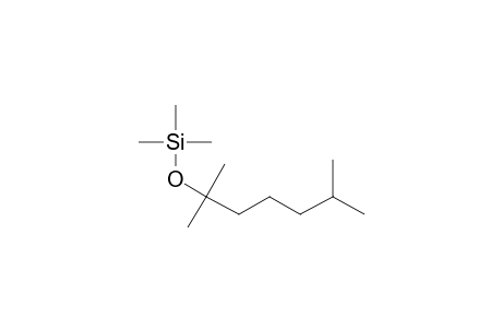 2,6-Dimethylheptan-2-ol, tms