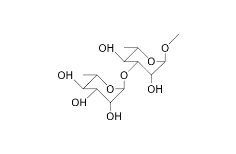 Methyl 3-O.alpha.-L-rhamnopyranosyl.alpha.-L-rhamnopyranoside