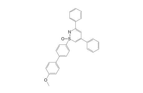 1-(4'-Methoxy-[1,1'-biphenyl]-4-yl)-3,5-diphenyl-1,2-thiazine 1-oxide