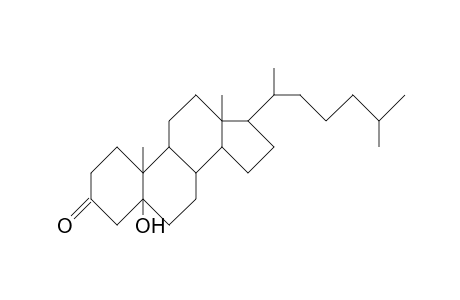 5-Hydroxy-5a-cholestan-3-one