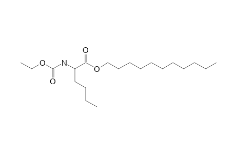 L-Norleucine, N-ethoxycarbonyl-, undecyl ester