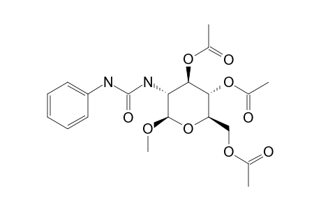 Methyl-3,4,6-tri-o-acetyl-2-deoxy-2-phenylureido-beta-D-glucopyranoside