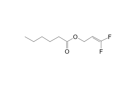 Hexanoic acid, 3,3-difluoroallyl ester