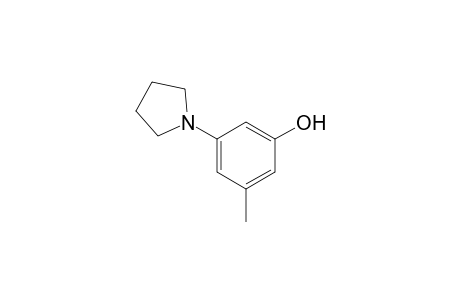 3-Methyl-5-(pyrrolidin-1-yl)phenol