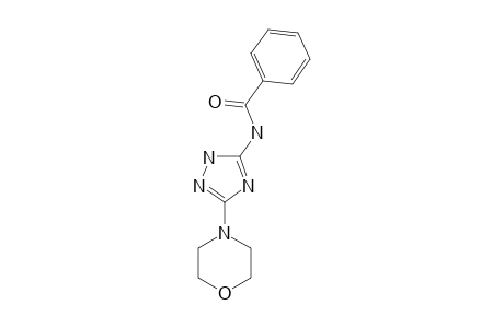 5-BENZOYLAMINO-3-MORPHOLINO-1H-1,2,4-TRIAZOLE