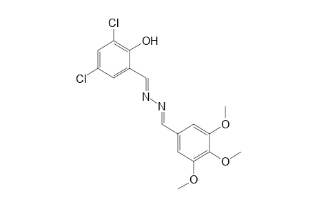 3,5-dichlorosalicylaldehyde, azine with 3,4,5-trimethoxybenzaldehyde