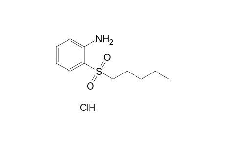 o-(pentylsulfonyl)aniline, hydrochloride