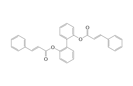 2'-([(2E)-3-Phenyl-2-propenoyl]oxy)[1,1'-biphenyl]-2-yl (2E)-3-phenyl-2-propenoate
