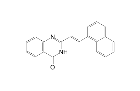 (E)-2-[2-(NAPHTHALEN-1-YL)-VINYL]-QUINAZOLIN-4(3H)-ONE