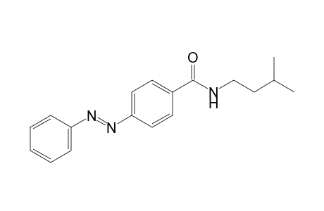 N-isopentyl-p-(phenylazo)benzamide