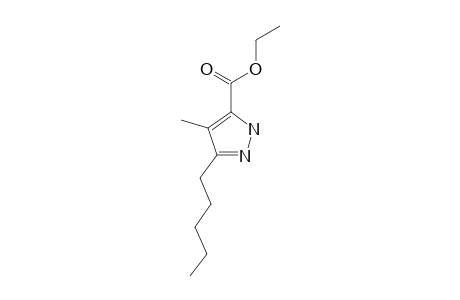 ETHYL-4-METHYL-3-PENTYL-1H-PYRAZOLE-5-CARBOXYLATE