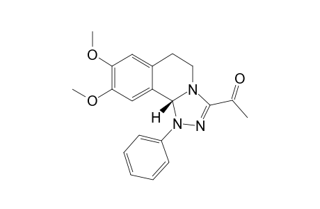 1-Acetyl-3-N-phenyl-5,6-dimethoxy[1,2,4]triazolo[3,4-a]isoquinoline