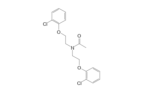 N,N-bis[2-(o-chlorophenoxy)ethyl]acetamide
