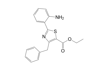 Ethyl 2-(2-Aminophenyl)-4-(benzyl)thiazol-5-carboxylate