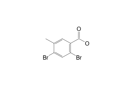 Benzoic acid, 2,4-dibromo-5-methyl-