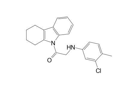 3-chloro-4-methyl-N-[2-oxo-2-(1,2,3,4-tetrahydro-9H-carbazol-9-yl)ethyl]aniline