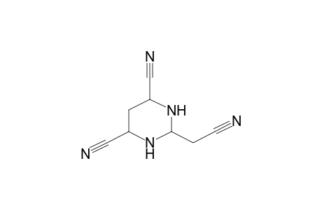 2-Cyanomethyl-hexahydro-pyrimidine-4,6-dicarbonitrile