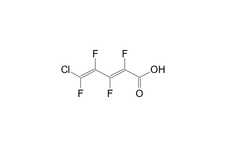 TRANS,TRANS-2,3,4,5-TETRAFLUORO-5-CHLORO-2,4-PENTADIENOIC ACID