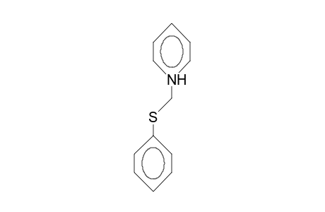 1-Phenylthiomethyl-pyridinium cation