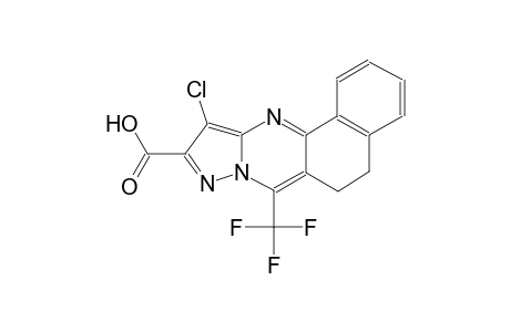 11-chloro-7-(trifluoromethyl)-5,6-dihydrobenzo[h]pyrazolo[5,1-b]quinazoline-10-carboxylic acid