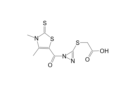 acetic acid, [[1-[(2,3-dihydro-3,4-dimethyl-2-thioxo-5-thiazolyl)carbonyl]-1H-diazirin-3-yl]thio]-