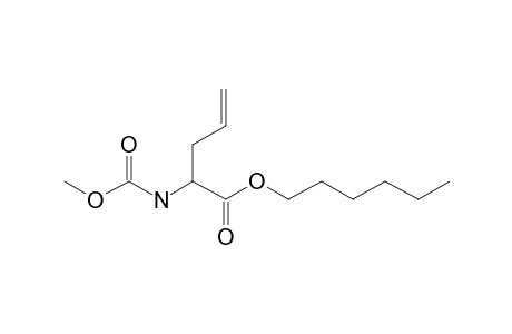 L-Allylglycine, N-methoxycarbonyl-, hexyl ester