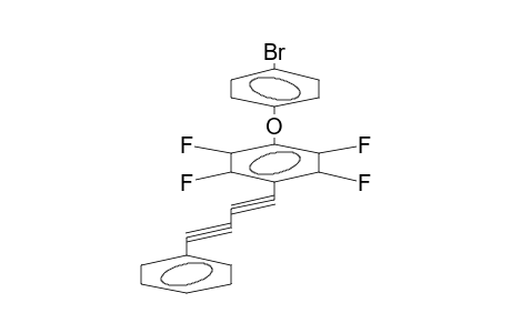 1-[para-(4-Bromophenoxy)tetrafluorophenyl]-4-phenylbutadiyne