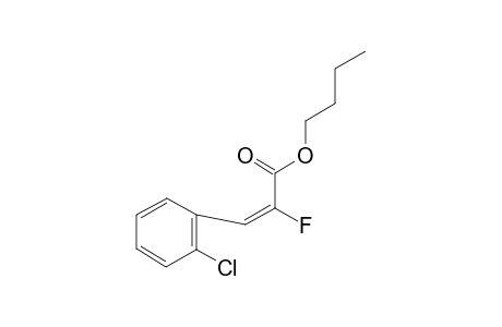 (E)-BUTYL-3-(2-CHLOROPHENYL)-2-FLUOROPROPENOATE