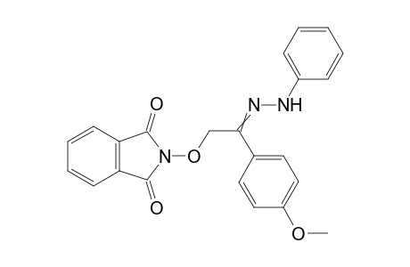2-[2-(4-methoxyphenyl)-2-(phenylhydrazono)ethoxy]isoindoline-1,3-dione