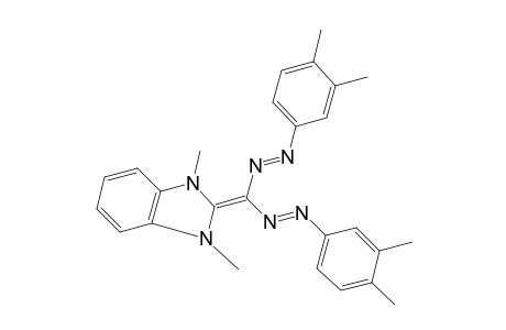 2,3-dihydro-1,3-dimethyl-2-[bis(3,4-xylylazo)methylene]benzimidazole