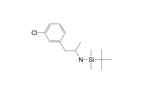 3-Chloroamphetamine, tbdms