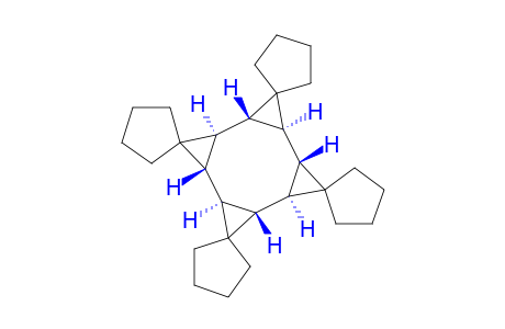 anti,anti anti-tetraspiro[pentacyclo[9.1.0 2,4.0 5,7. 0 8,10]dodecane 3,1': 6,1'': 9,1''': 12, 1''''- tetrakiscyclopentane]