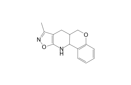 (6aRS,11aRS)-6a,7,11,11a-Tetrahydro-8-methyl-6H-[1]benzopyrano[4,3-b]isoxazolo[4,5-e]pyridine