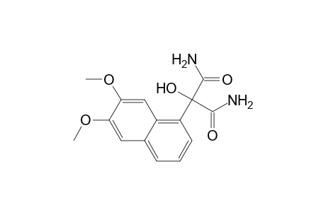2-Hydroxy-2-(6,7-dimethoxy-1-naphthyl)propanediamide