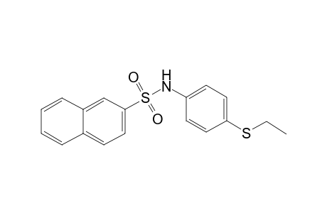 2-naphthalenesulfonamide, N-[4-(ethylthio)phenyl]-