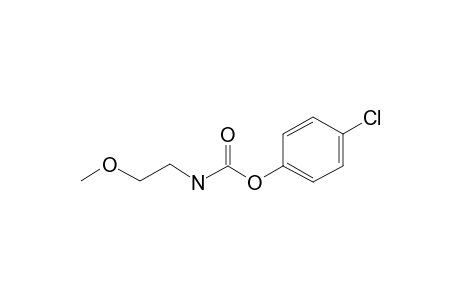 p-Chlorophenyl (2-methoxyethyl)carbamate