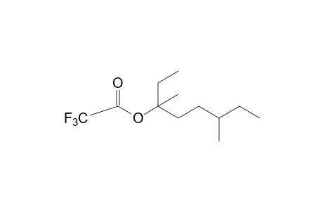 Trifluoroacetic acid, 3,6-dimethyl-3-octyl ester