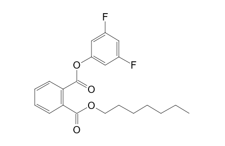 Phthalic acid, 3,5-difluorophenyl heptyl ester