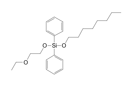 Silane, diphenyl(2-ethoxyethoxy)octyloxy-