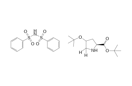 L-4-tert-butoxyproline, tert-butyl ester, compound with dibenzenesulfonamide(1:1)