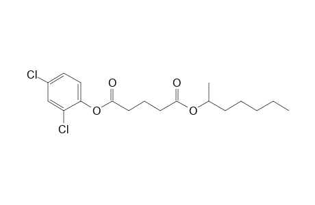 Glutaric acid, hept-2-yl 2,4-dichlorophenyl ester