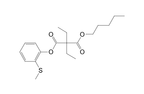 Diethylmalonic acid, 2-methylthiophenyl pentyl ester